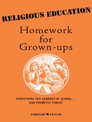 cover image of Religious Education Homework For Grown-Ups